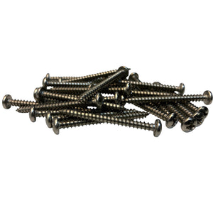 Skruvar sats #6 x 1 1/2" tum PH rostfria (26st) Marquis