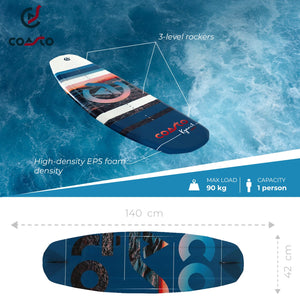 Wakeboard Coasto Kyanit 140 – mångsidig och lättkörd wakeboard