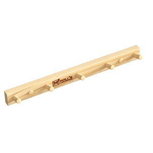 Väggkrokar i trä för bastu – Holl’s 5 krokar