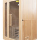 France Sauna Zen Traditionell Bastu 2 Personer – Komplett Paket med Harvia Aggregat