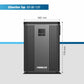 Poolex Silverline Top – Full Inverter poolvärmepump med vertikal ventilation