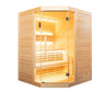 Sauna Sense Hörn 3 Personer – Traditionell Bastu 4,5 kW (Komplett paket)