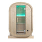 Sauna Gaïa Urban 2 Personer – Utomhusbastu i Kanadensisk Gran (130x130 cm)