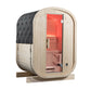 Sauna Gaïa Urban 2 Personer – Utomhusbastu i Kanadensisk Gran (130x130 cm)