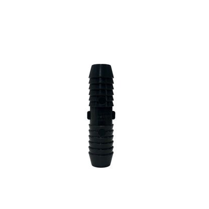 PVC skarvrör 3/4" tum hane/hane med rillor