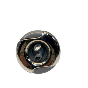 Jet Marquis 3 5/16" tum roterande SS Wave rostfri / grå E-serien