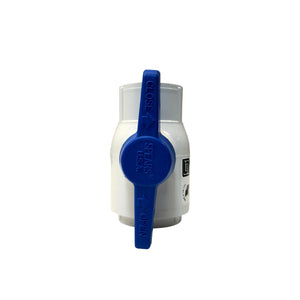 PVC kulventil 1'' hona/hona till Microsilk Marquis