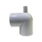 PVC vinkel 90 gr 2" hona med luftning 3/4" slangkoppling CS
