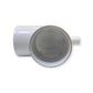 PVC vinkel 90 gr 2" hona med luftning 3/4" slangkoppling CS