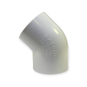 PVC Vinkel 45gr 3" hona CS