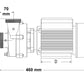 Pump Balboa Niagara 3hp 2-spd Pump (2x2)