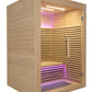 Holl’s Canopée Infraröd Bastu 2 Personer – Triple Care Full Spectrum & Premium Gran