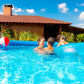 MINI POOL set - 3.66m x 84cm med patron filter pump 12V - 2,2m3
