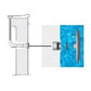 Lampa LED för glasfiberpool 19W utv Weltico 6 LED vit