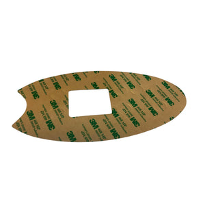 Etikett till Marquis kontrollpanel MQ 7-knappar 1 pump 2012