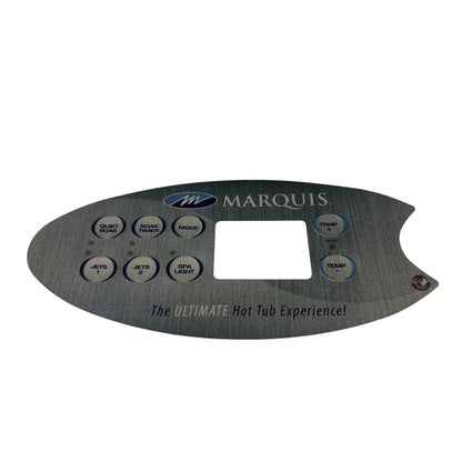 Etikett till Marquis kontrollpanel 8-knappar 2 pump MQ 2011-2012