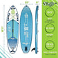 Skiffo SUNCRUISE 10'2" – Uppblåsbar SUP med fäste för kajaksits