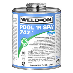 PVC lim Weld-On® 747™ Pool 'r Spa