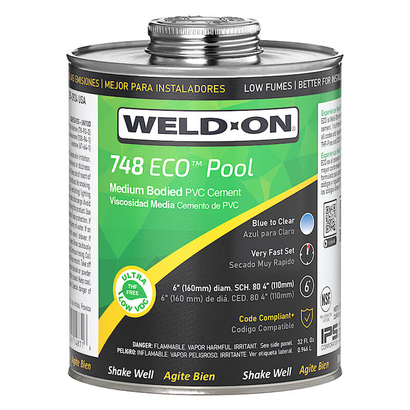 PVC lim Weld-On® 748™ ECO Pool