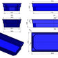 Glasfiberpool BORNEO 8,00m x 3,75m x 1,50m