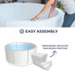 NetSpa Vita 4 Personer Semi-Rigid Spa – Rund 156 cm