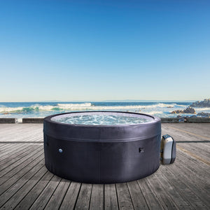 NetSpa Vita 4 Personer Semi-Rigid Spa med Möbler & Omramning
