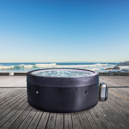 NetSpa Vita 4 Personer Semi-Rigid Spa med Möbler & Omramning
