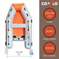 Uppblåsbar jolle Coasto DS-230 – 230 × 135 cm