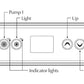 Display Gecko IN.K300-CL (2 PUMPAR) med etikett
