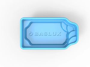 Glasfiberpool AGOS 4,50m x 2,50m x 1,20m