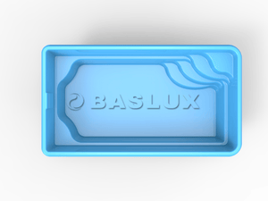 Glasfiberpool BARBADOS 5,00m x 2,80m x 1,35m