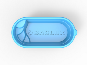 Glasfiberpool DELOS 4,80m x 2,50m x 1,20m