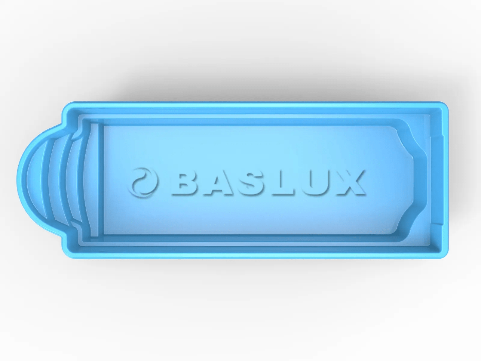 Glasfiberpool DOMINIKANA 8,10m x 3,16m x 1,40m