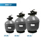 Sandfilter Poolex Rock Gelcoat – toppmonterad ventil