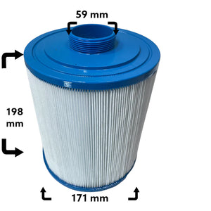 Spafilter till Artesian, Garden spas, Jazzi, Master Spa, Trademax, Vita Spa 50ft