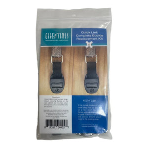 Fäste för lock med metallskarv, 2 pack