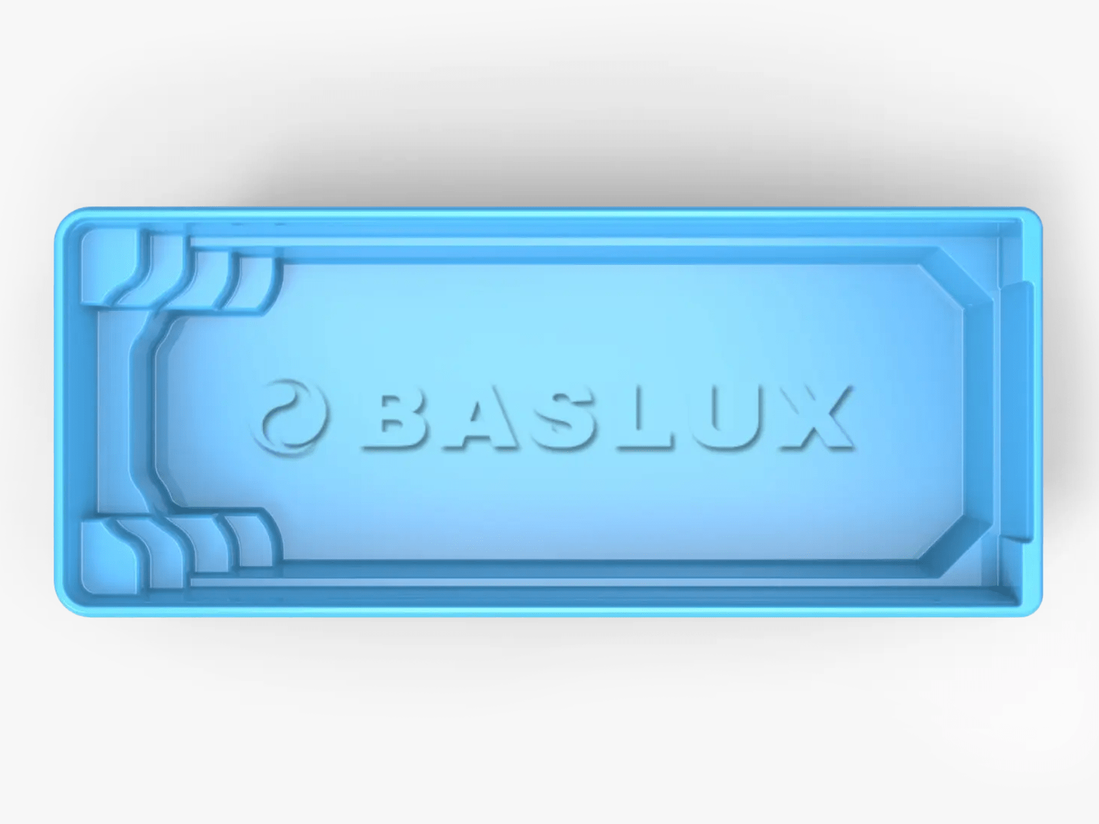 Glasfiberpool JAWA 10,00m x 3,75m x 1,50m