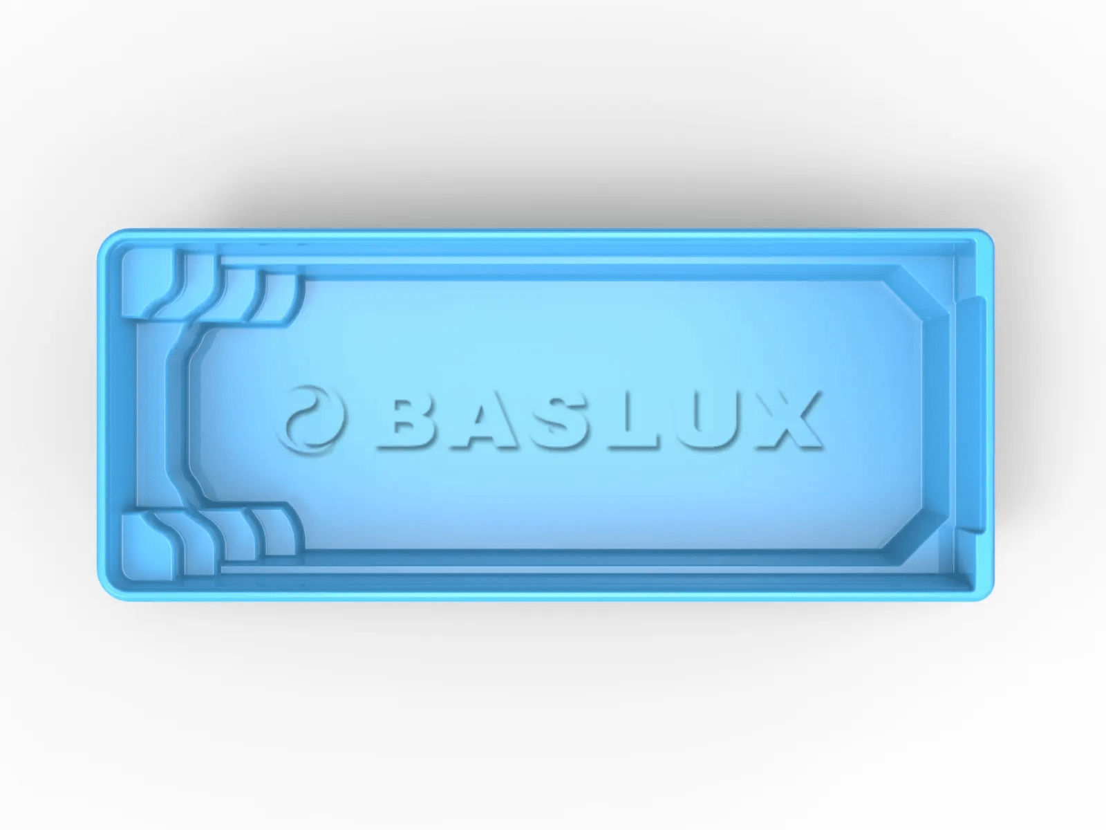 Glasfiberpool KING 9,00m x 3,75m x 1,50m