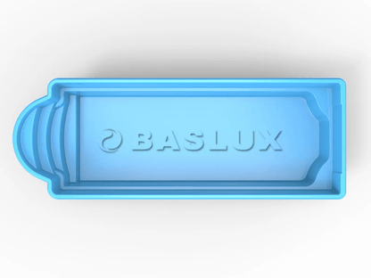 Glasfiberpool KOS 8,40m x 3,20m x 1,55m