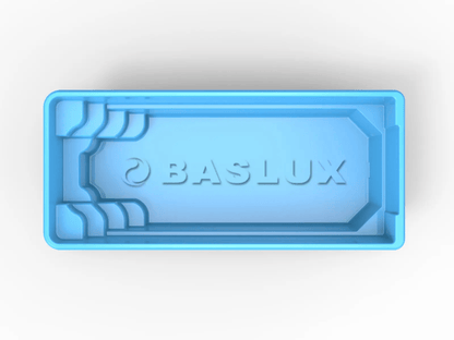 Glasfiberpool KRETA 7,00m x 3,10m x 1,50m