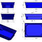 Glasfiberpool MYKONOS 6,20m x 3,75m x 1,50m