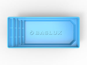 Glasfiberpool MAJORKA XL 8,40m x 3,60m x 1,50m