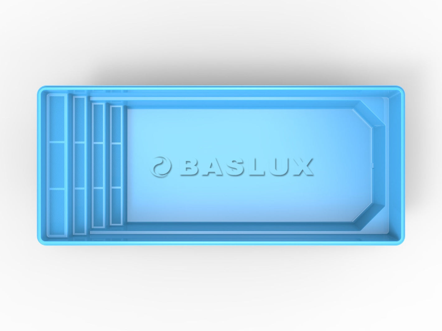 Glasfiberpool MAJORKA XL 8,40m x 3,60m x 1,50m