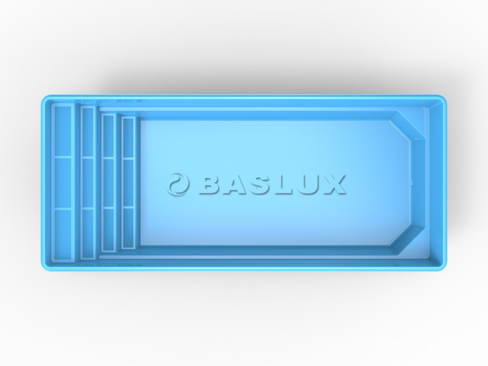 Glasfiberpool MAJORKA XL 8,40m x 3,60m x 1,50m