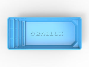 Glasfiberpool MAJORKA XL 8,40m x 3,60m x 1,50m