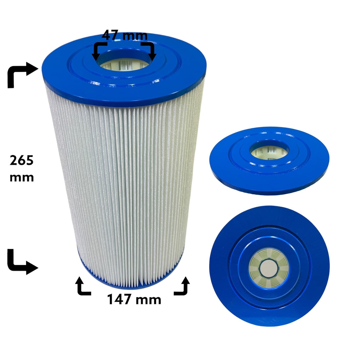 Spafilter till Arctic Spa, CalSpa, Hotspring, Hydropool, Tiger River, Watkins 30ft
