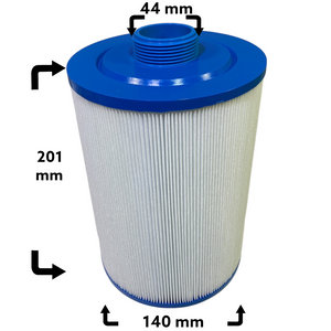 Spafilter till Artesian, Dreamaker, Maax, Sunbelt, Trygghandel, Vita, Wellis 45ft