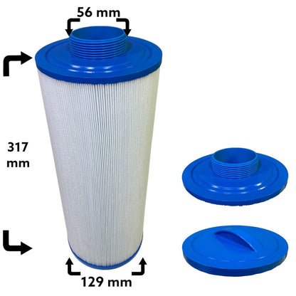 Spafilter till American Whirlpool, Artesian, Cal Spas, Jacuzzi, Marquis, Viskan 50ft