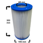 Spafilter modell Intex A passar även Folkpool 5ft