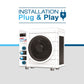 Poolex Nano Action 3 kW – Poolvärmepump för ovanmarkspool upp till 21 m³